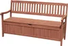 Harms Gartenbank Houston mit Staufach, Eukalyptusholz Produktbild-Vorschau 2