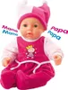 Bayer Design 94682AA Hello Baby interactieve pop, spreekt, Productafbeelding-voorbeeld 5