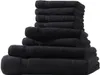 XL-Set 8tlg Frotteetücher Elegance 100% Baumwolle 500 gsm Produktbild-Vorschau 1