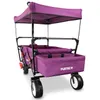 Wózek transportowy skladany FUXTEC FX-CT350 purpurowy z Podgląd zdjęcia produktu 3