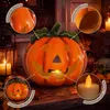 Linterna de Halloween con forma de calabaza, decorativa con Vista previa de la imagen del producto 5
