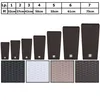Set 2 Stücke Blumenkübel 49 L Rattan-Optik Anthrazit hohe Produktbild-Vorschau 5