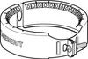 Geberit GE Haltekralle für Silent-PP, Silent-Pro, d50mm, 1 Produktbild-Vorschau 4