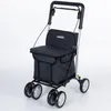 Einkaufswagen mit Sitz – Rollator Einkaufstrolley 36 L Produktbild-Vorschau 4