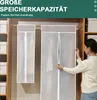 Staubdichte Kleidersäck Lange mit Reißverschluss für Anzug Produktbild-Vorschau 5