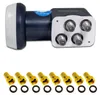 DUR-line Blue ECO Quad - Stromspar-LNB - 4 Teilnehmer -  - Produktbild-Vorschau 12