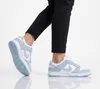 Nike Dunk Low W - Corduroy - dámské tenisky, bílá a modrá, Náhled obrázku produktu 5
