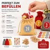 24x Set Adventskalender Säckchen zum Befüllen, Produktbild-Vorschau 2
