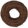 Clayre & Eef 6RO0608L Dekorativní věnec, hnědý, 50 cm x 14 Náhled obrázku produktu 1