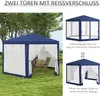 Outsunny Pavillon 4x3m Sechseckig Wasserabweisend Stabil Produktbild-Vorschau 5