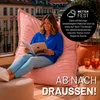 Lumaland obří sedací vak XXL 140x180 cm Voděodolný polštář Náhled obrázku produktu 6