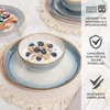 Moritz & Moritz TARENTO blau Geschirrset 24 tlg. Produktbild-Vorschau 4