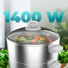 Cecotec Vaporiere Vapovita SteelPot White Anteprima dell’immagine prodotto 8