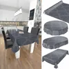 Tischdecke Wachstuch Ornamente Grau Robust Wasserabweisend Produktbild-Vorschau 5