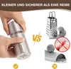 Vucchini Muskatnuss Mühle, Gewürzmühle aus Edelstahl, Produktbild-Vorschau 2