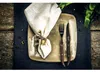 MONTARGO Laguiole Luxury Line Steakmesser schwarz Wengeholz Anteprima dell’immagine prodotto 4