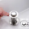 2er-Set Waschbecken-Stöpsel mit Haarfänger, Pop-up Produktbild-Vorschau 3