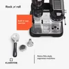 Klarstein, retro espresso kávovar s portafiltrom, napeňovač Náhľad obrázku produktu 5