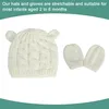 Wintermützen-Handschuh-Set für geborene, für Mädchen von Produktbild-Vorschau 2