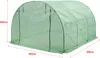 A green greenhouse tunnel with dimensions indicated. Podgląd zdjęcia produktu