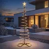 ECD Germany LED Weihnachtsbaum Außen 210 cm, Weihnachtsdeko Produktbild-Vorschau 1