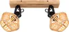 Globo Lighting Strahler Metall dunkelbraun, 2x E27 Produktbild-Vorschau 2