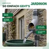 Jardinion Regenwasserfilter, Fallrohr Laubabscheider Silber Produktbild-Vorschau 5