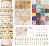 Perlen zum Auffädeln, 8000+ Stück Set, 6mm Polymer Clay Produktbild-Vorschau 1
