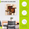 ARTland Wandbild Alu für Innen & Outdoor Karos Abstrakt II Produktbild-Vorschau 3