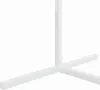 vidaXL Svadobný oblúk Biely 150 x 49,5 x 200 cm Oceľ Náhľad obrázku produktu 7