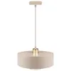 MasterLED Pendelleuchte E27 30 cm Beige Gold Nilo Stahl für Produktbild-Vorschau 3