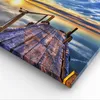 Bild auf Leinwand - Leinwandbild - See Brücke - 150x100cm - Produktbild-Vorschau 5