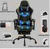 A gaming chair with various features highlighted with text and diagrams. Anteprima dell’immagine prodotto