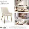 Chaise rembourrée Avane, aspect velours, capacité de charge Voir les images du produit 7