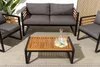 riess-ambiente Outdoor Garten-Sitzgruppe PURE grau natur Produktbild-Vorschau 3