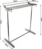 Verk 27010 Składana suszarka do ubrań 70 x 76 x 25 cm Podgląd zdjęcia produktu 3
