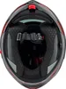 Bogotto FS-X600 Vyda Klapphelm, schwarz matt/grau/rot, S Produktbild-Vorschau 7