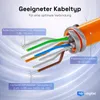 hb-digital 4x Netzwerkstecker CAT7 schmal RJ45 LSA STP Produktbild-Vorschau 2