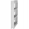 SPRINGOS Mobilregal Badregal Standregal 4 Ablagen Produktbild-Vorschau 8