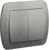 Aluminium-Kronleuchterschalter Akord AW5/26 Kontakt-Simon Produktbild-Vorschau 1