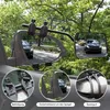 A caravan mirror attached to a car's side mirror, reflecting a road with cars and trees. Náhľad obrázku produktu