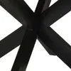 vidaXL Jídelní stůl Ø150x76 cm z masivního surového Náhled obrázku produktu 6