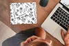 MuchoWow® Mauspad Mousepad Blumen - Kräuter - Muster 23x19 Produktbild-Vorschau 3