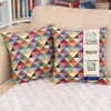 Selfitex 2er Set Bunte Couchkissen 40x40 cm, Sofakissen mit Produktbild-Vorschau 1