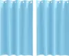 vidaXL Tende oscuranti con anelli 2 pezzi blu cielo 175 x Anteprima dell’immagine prodotto 1