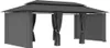 Cloris Designermöbel Pavillon mit Vorhängen 600x298x270 cm Produktbild-Vorschau 2