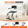 Carrozzina per doccia/toilette SucceBuy con 4 ruote Anteprima dell’immagine prodotto 4