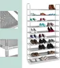Relaxdays Schuhregal Stoff, HBT: 175,5x100x29 cm, für 50 Produktbild-Vorschau 6