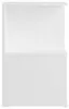 vidaXL Tables de nuit 2 pcs. Blanc 35x35x55 cm Bois Voir les images du produit 4