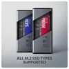 AXAGON EEM2-SD2 SSD enclosure USB3.2 Gen2 M.2 NVMe/SA Anteprima dell’immagine prodotto 9